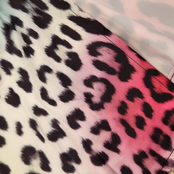 Edikted-[M] Rainbow cheetah  Print Blouse - Picture 9 of 10